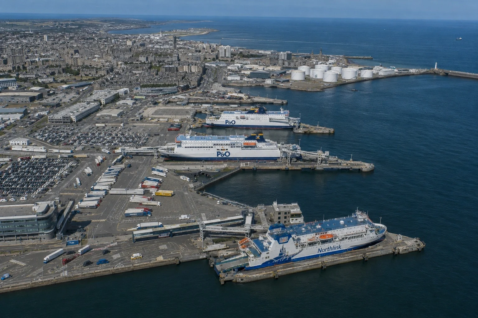 Fährziel Aberdeen