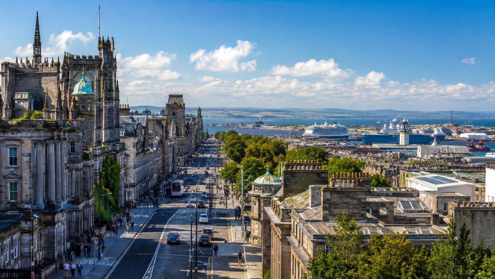 Fährziel Edinburgh