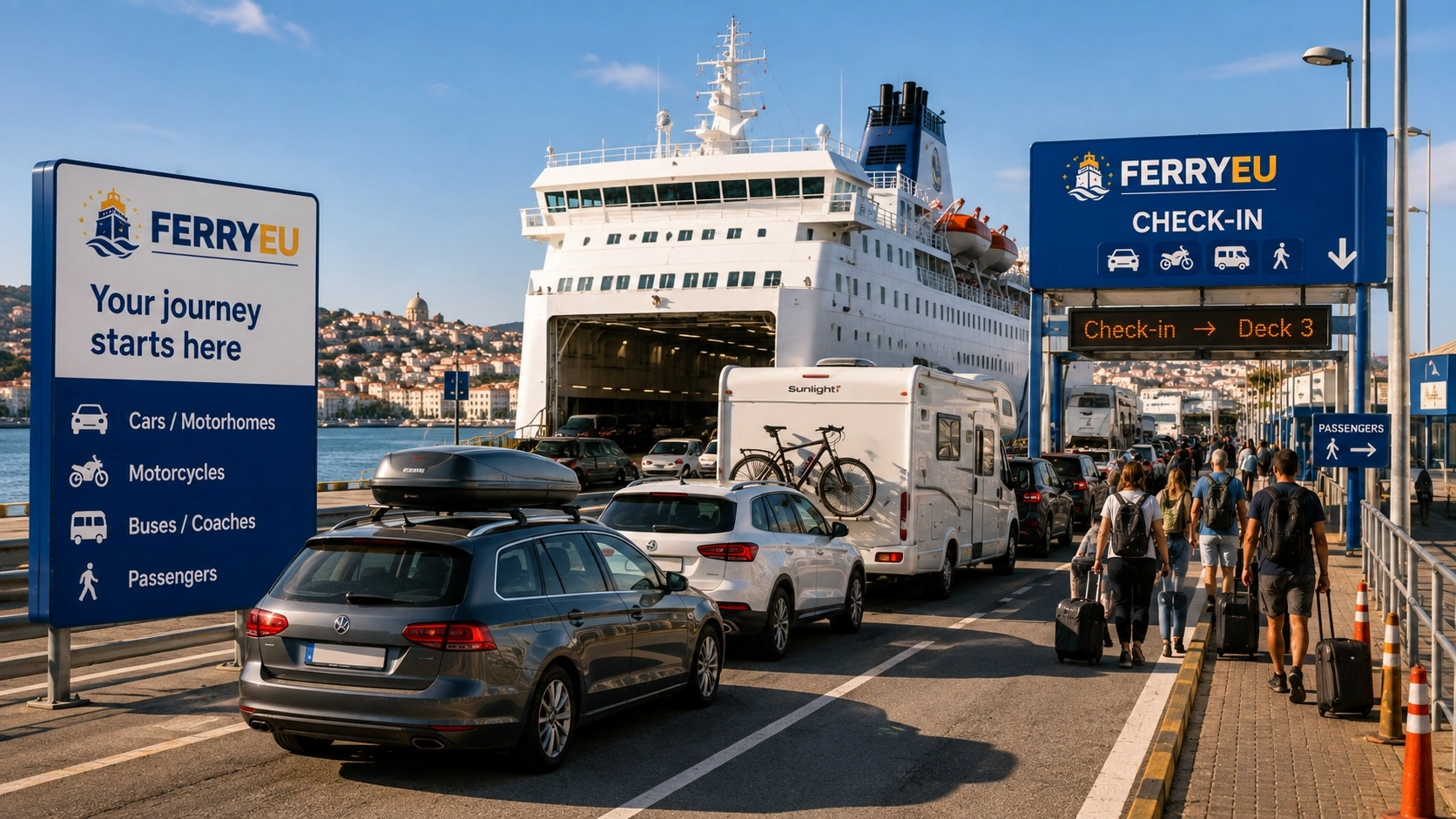 Armas Trasmediterránea – Fähre und Reiseeindruck