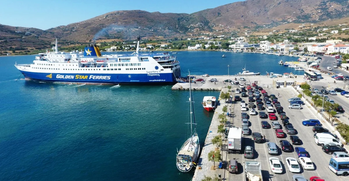 Fährhafen Andros