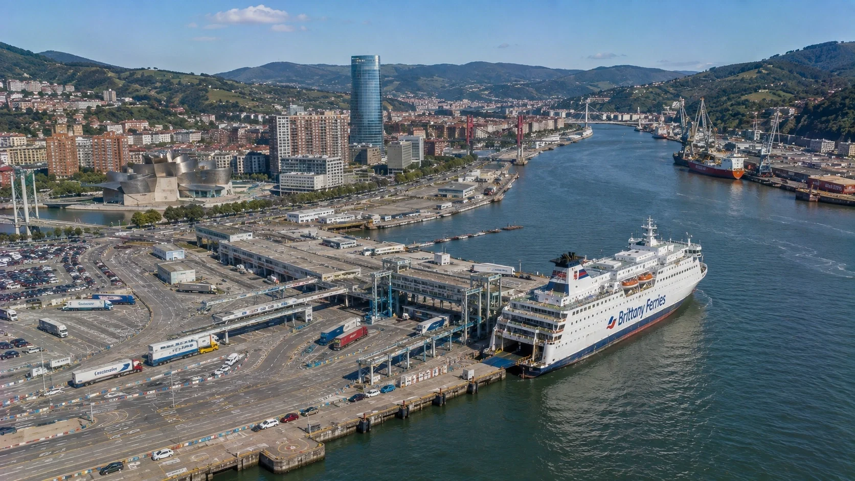 Fährhafen Bilbao