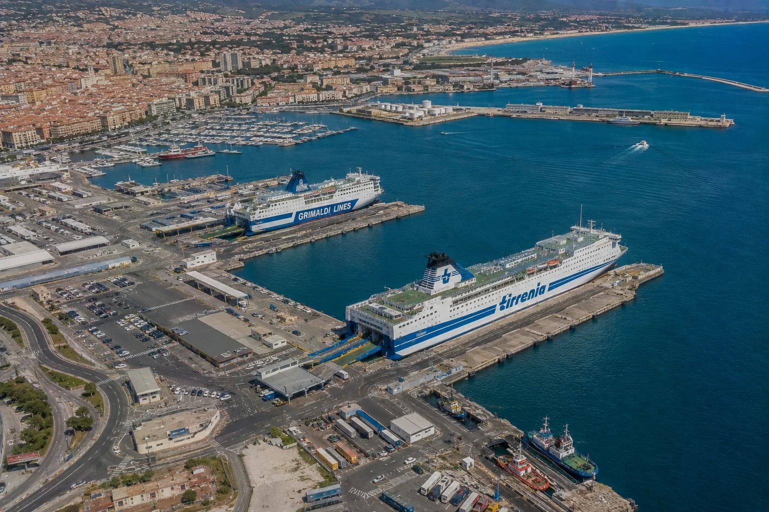 Fährhafen Cagliari