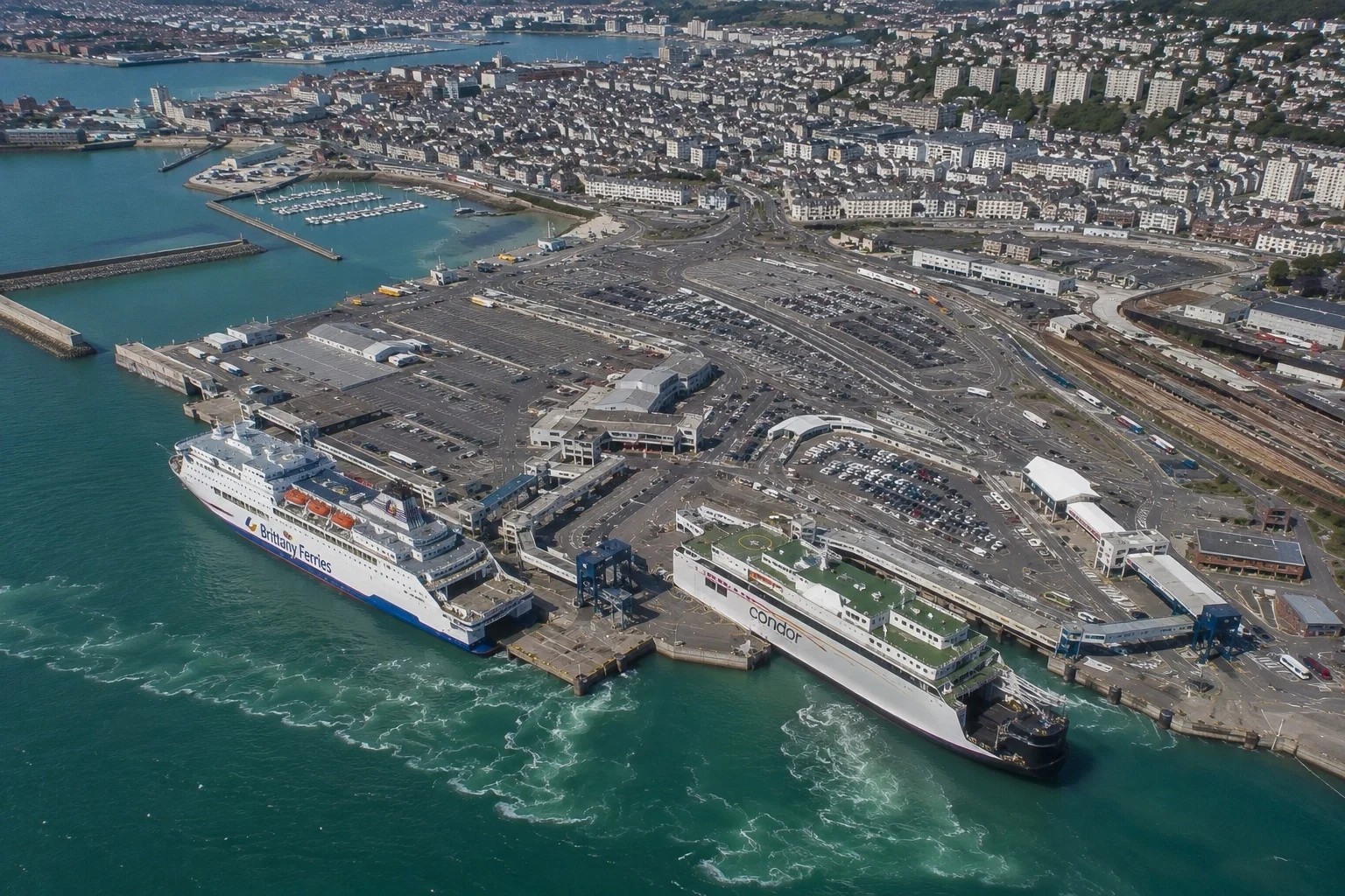 Fährhafen Cherbourg