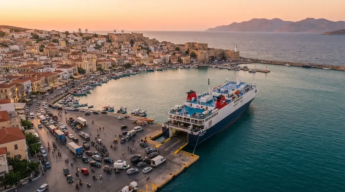 Fährhafen Chios