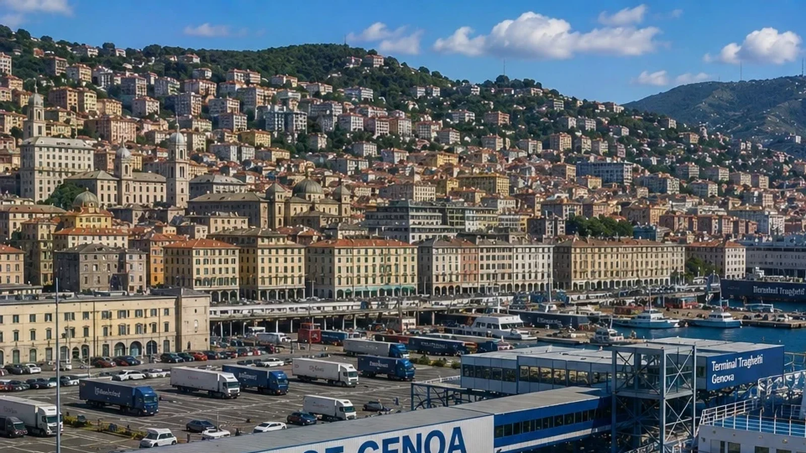 Fährhafen Genua