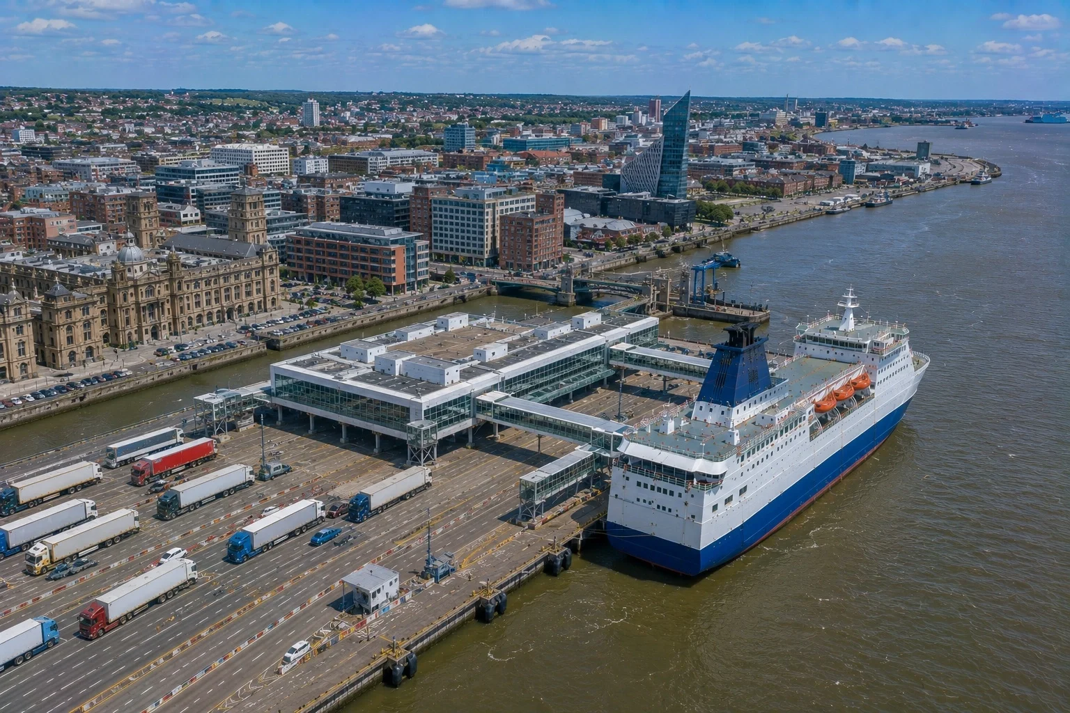 Fährhafen Hull