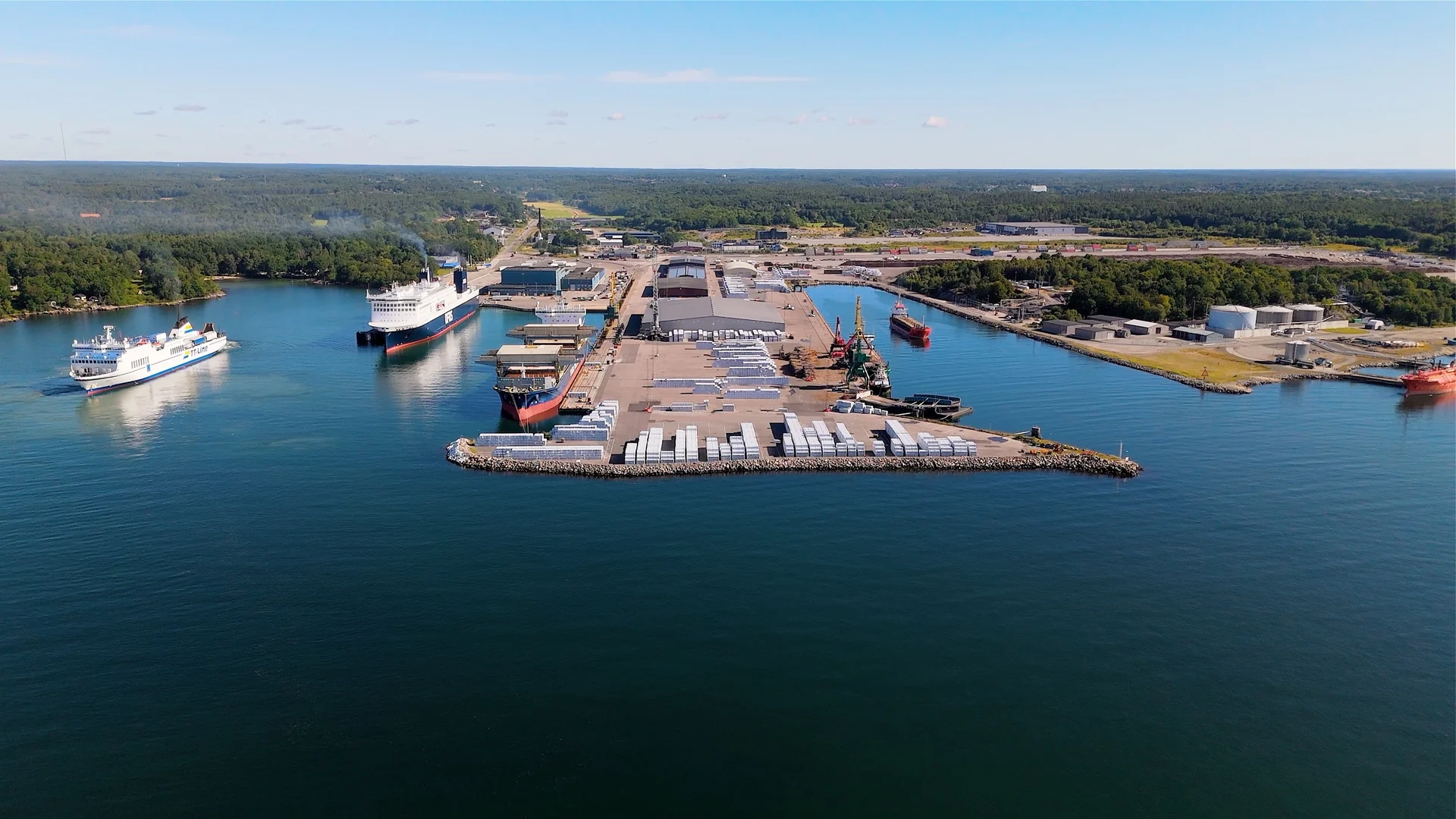 Fährhafen Karlshamn
