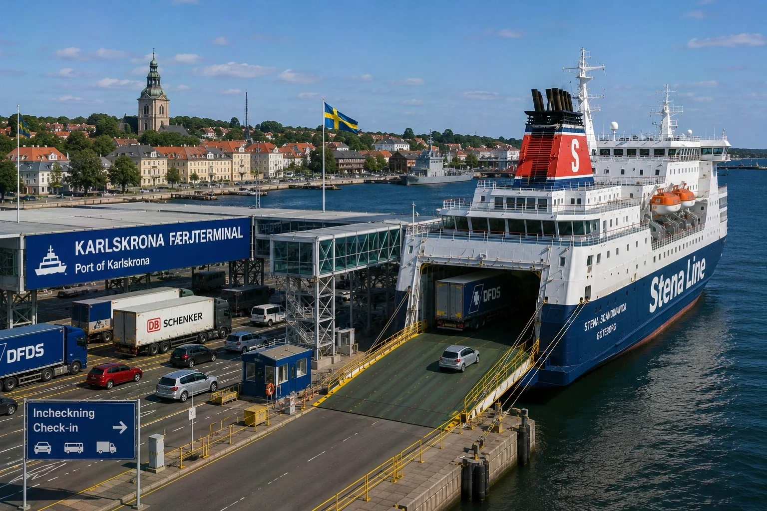 Fährhafen Karlskrona