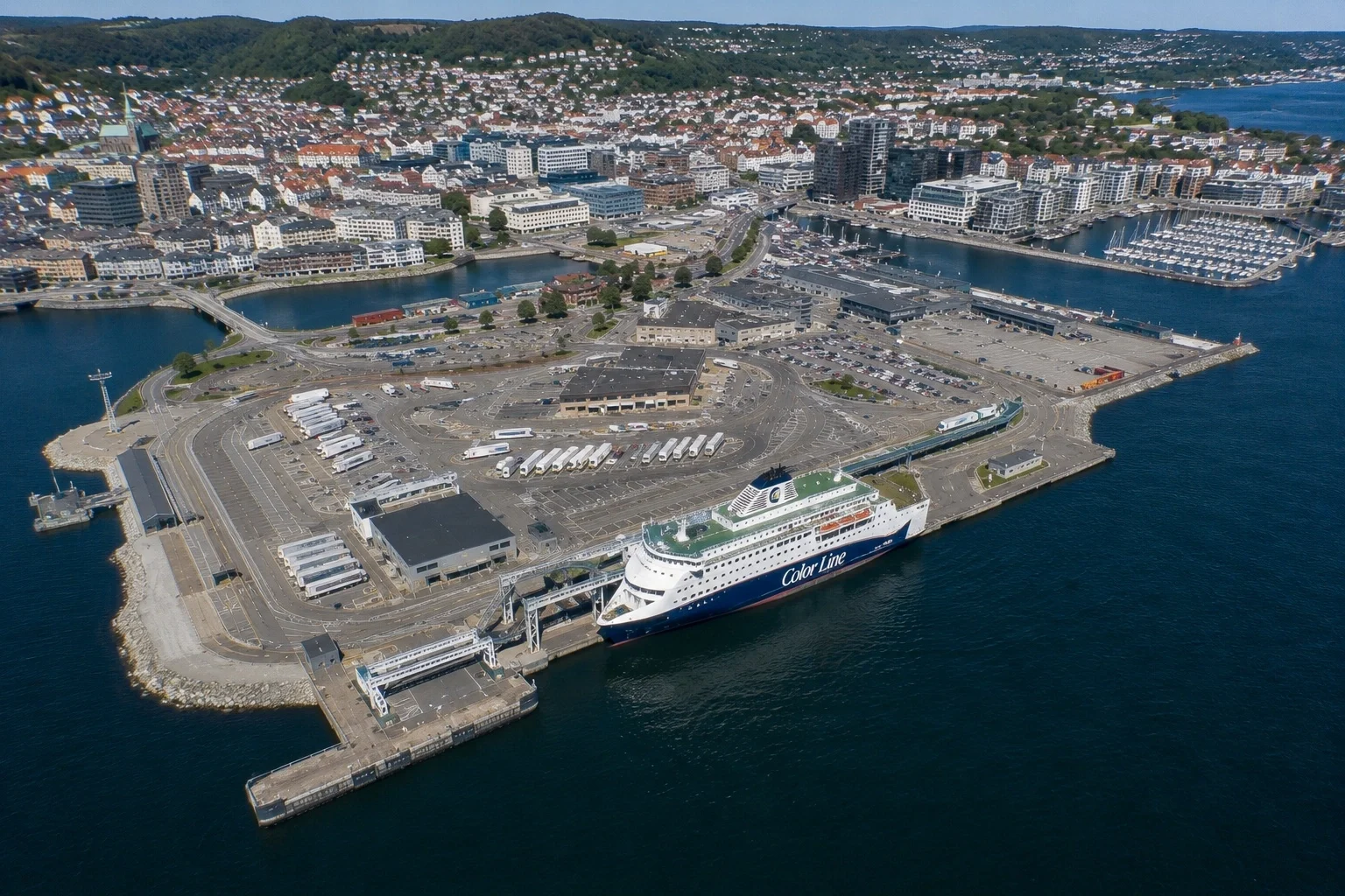 Fährhafen Kristiansand