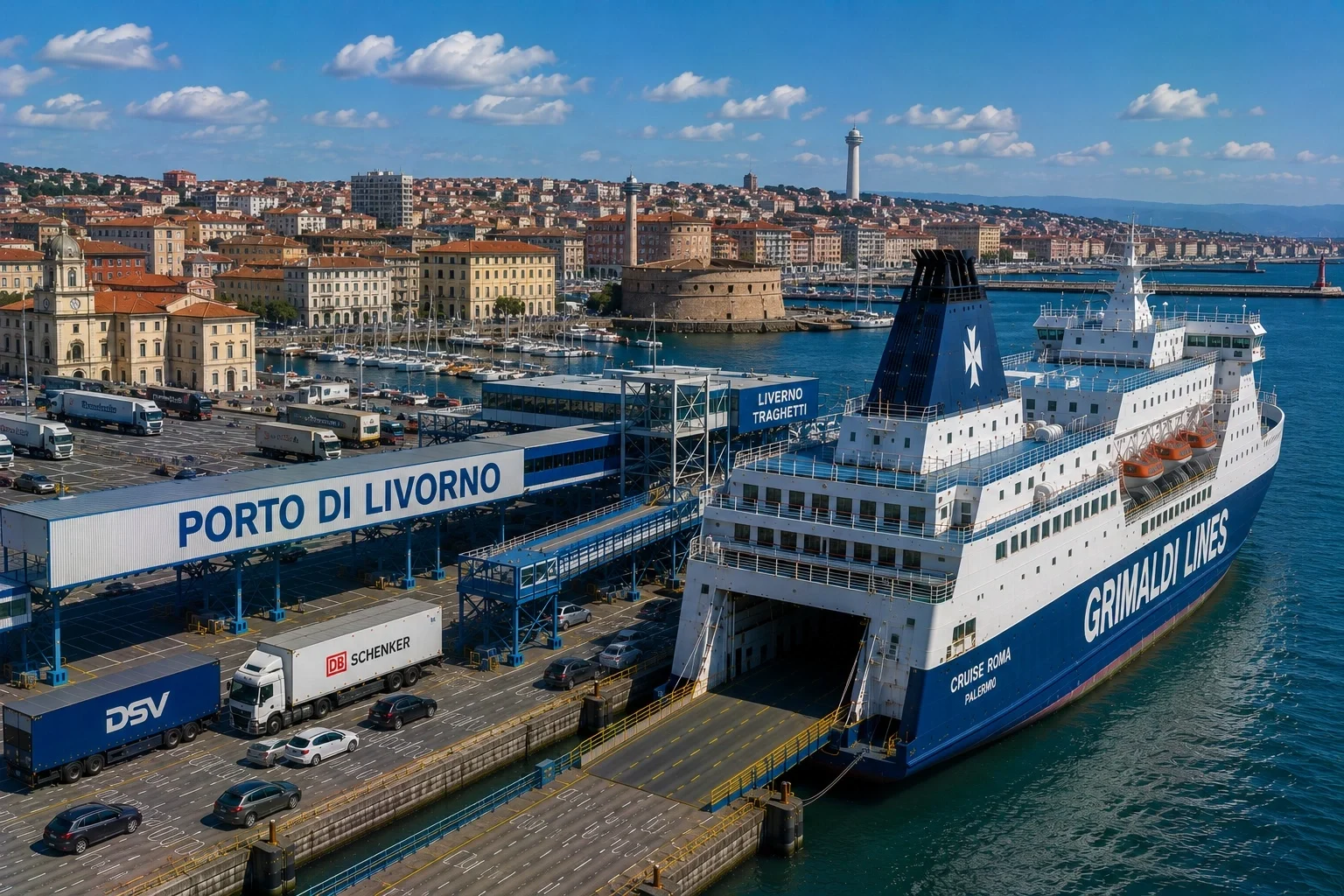Fährhafen Livorno