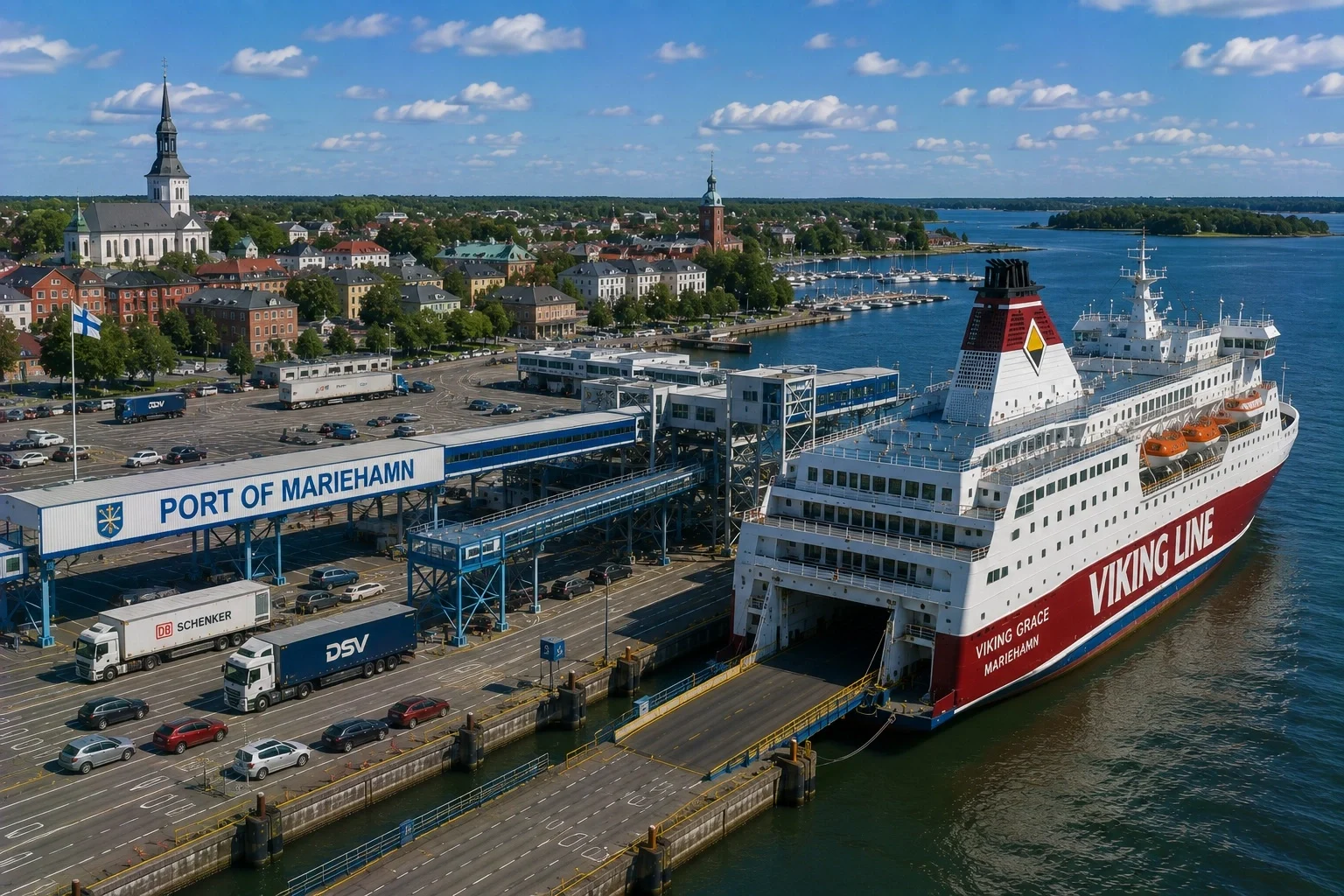 Fährhafen Mariehamn