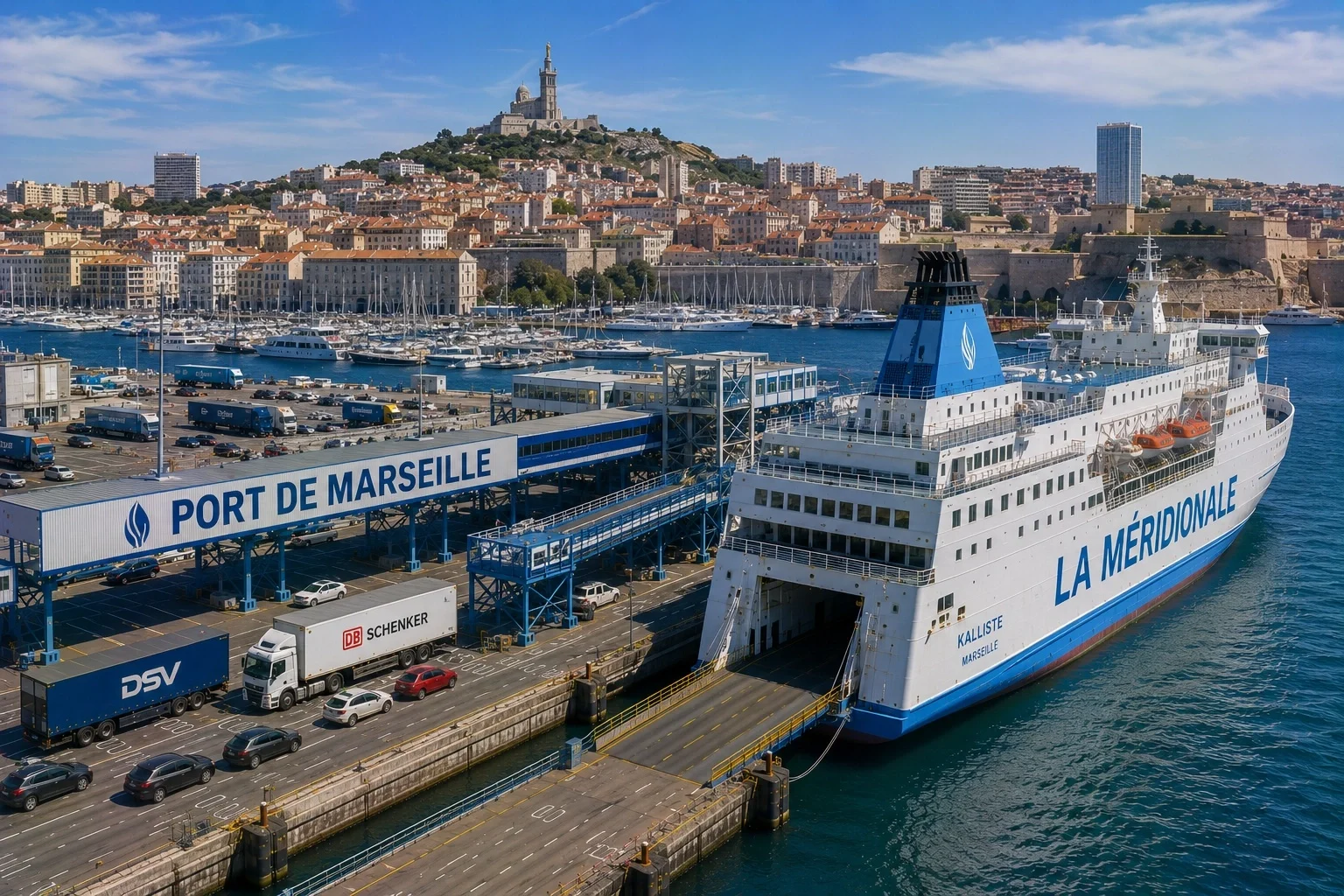 Fährhafen Marseille