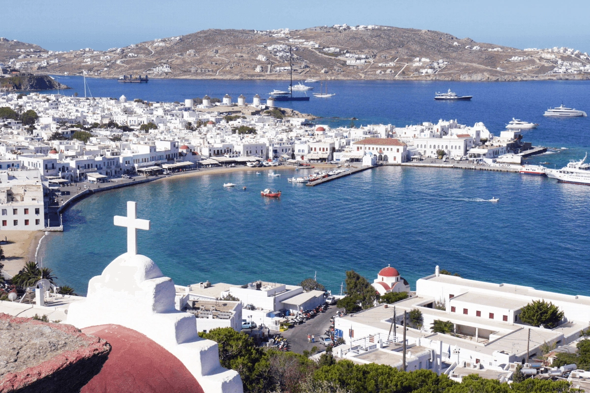 Fährhafen Mykonos