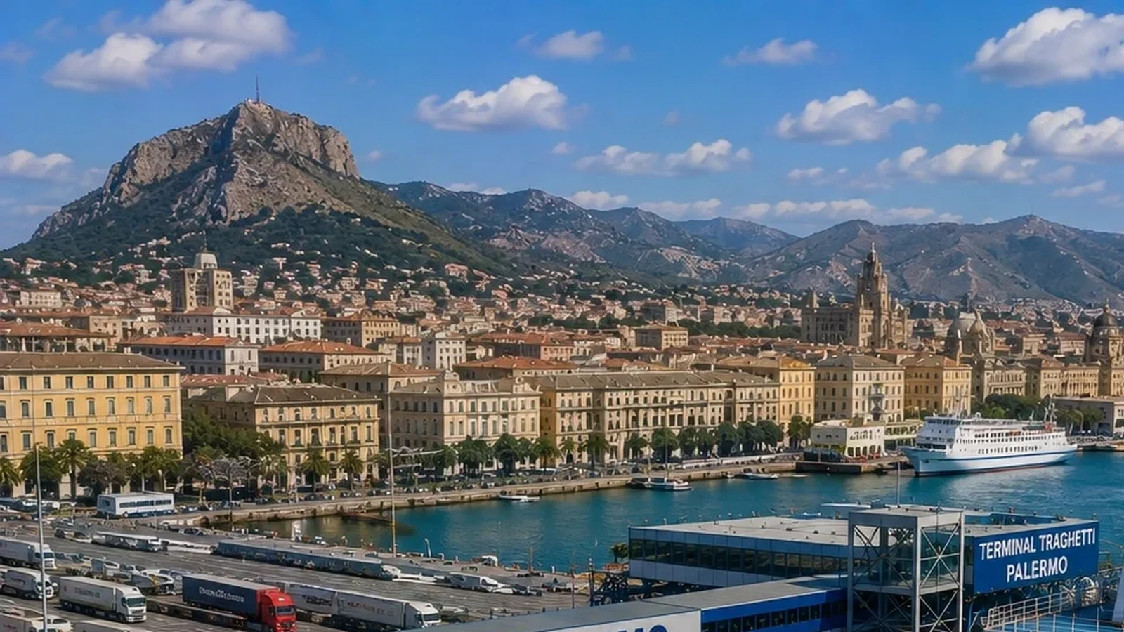 Fährhafen Palermo