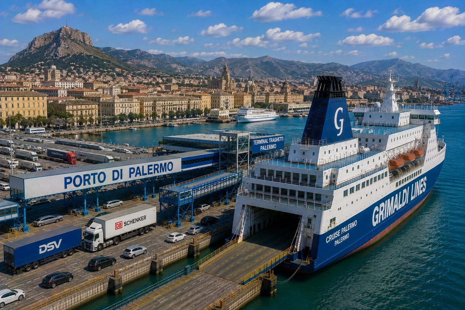 Fährhafen Palermo