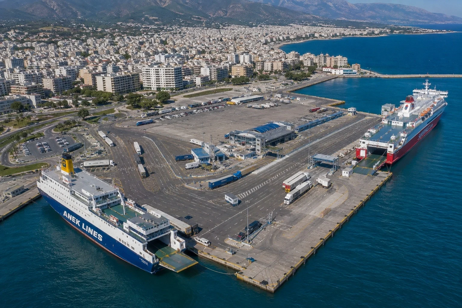 Fährhafen Patras