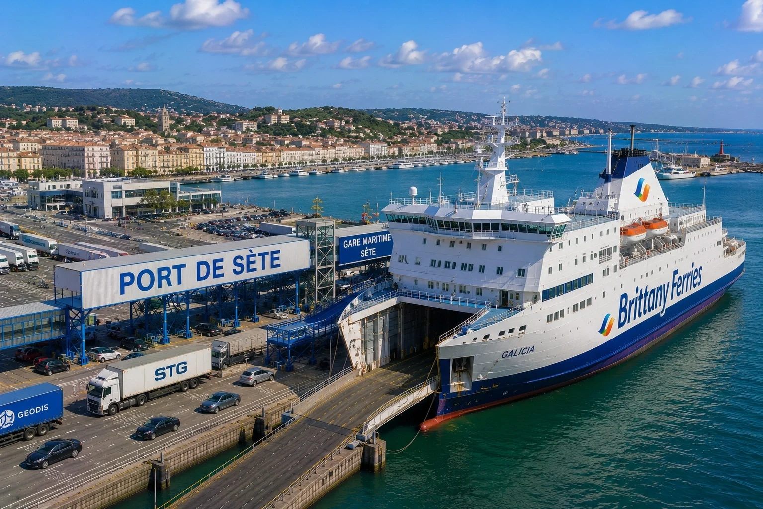 Fährhafen Sète