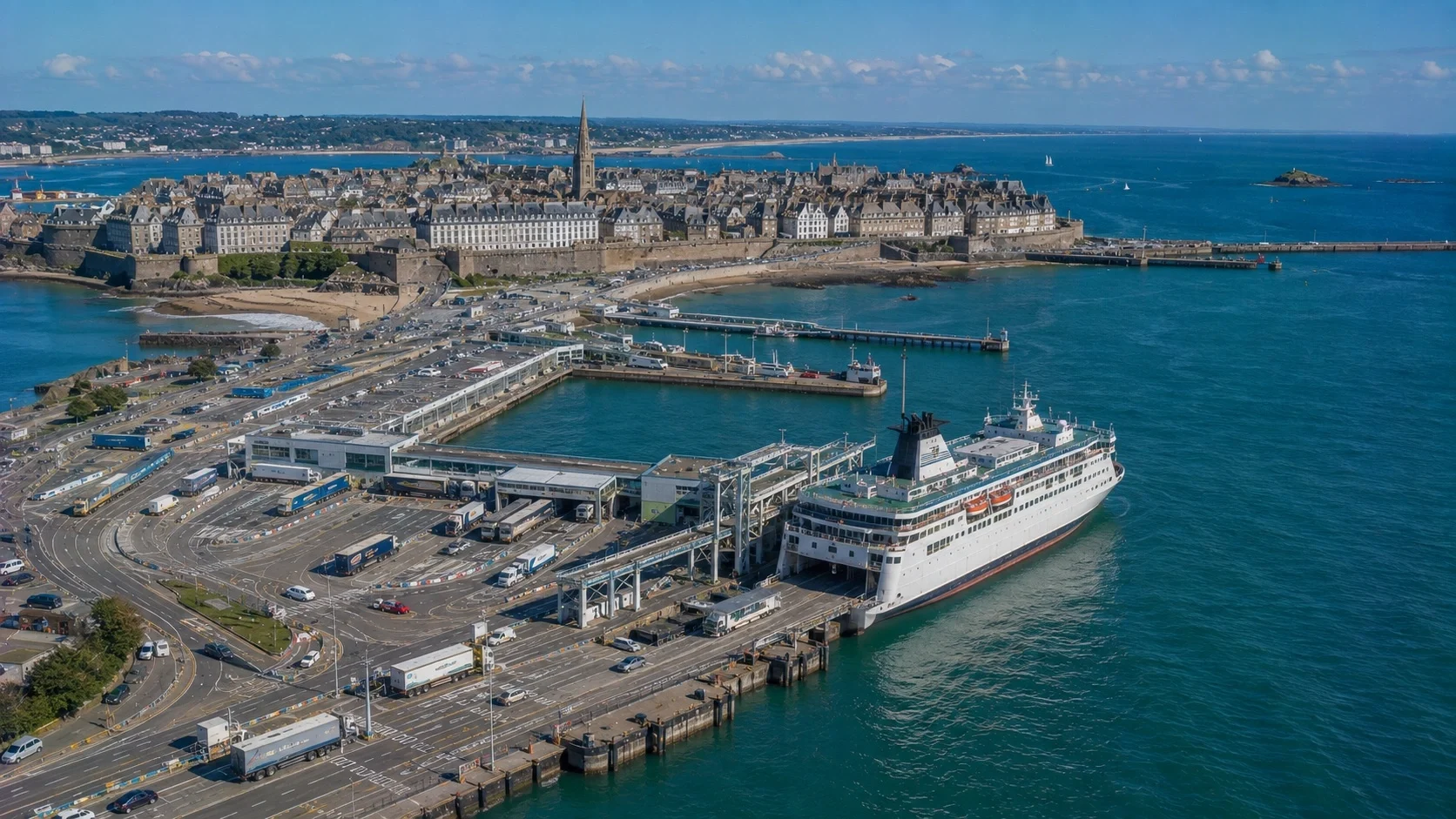 Fährhafen St Malo