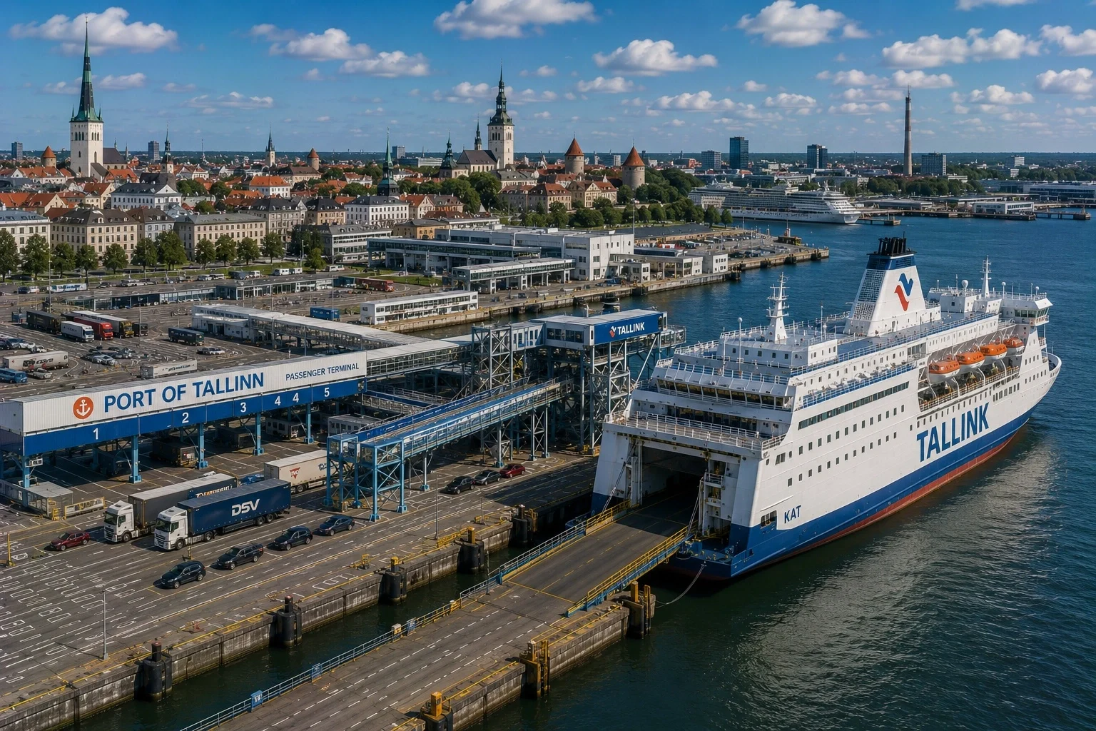 Fährhafen Tallinn