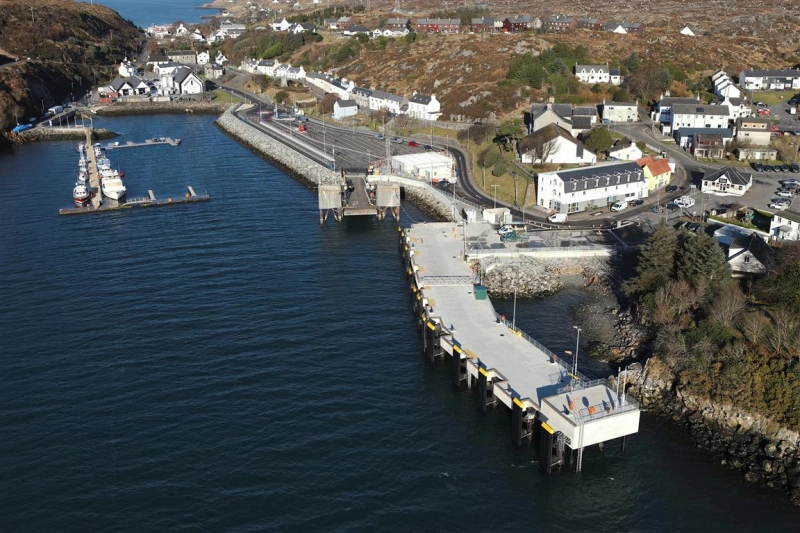 Fährhafen Tarbert Harris