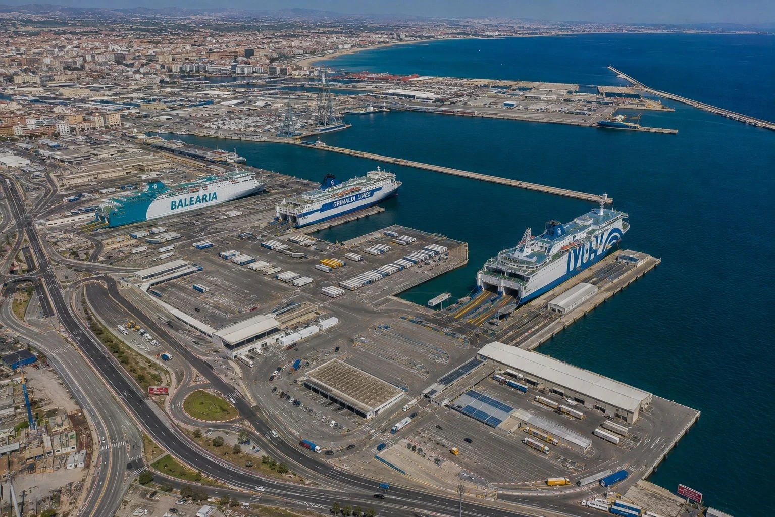 Fährhafen Valencia