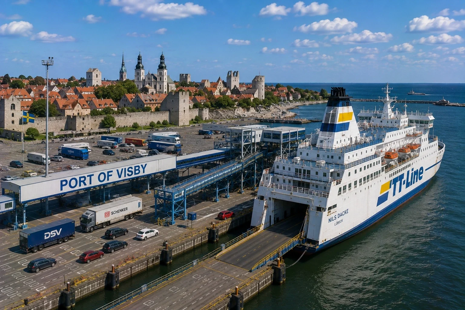 Fährhafen Visby