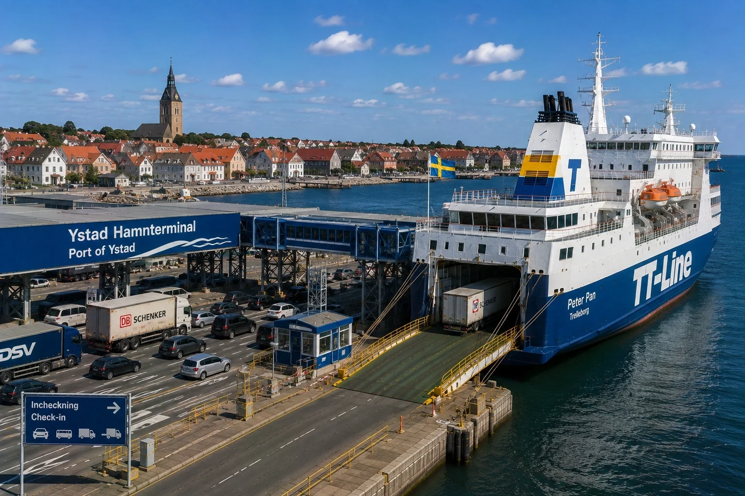 Fährhafen Ystad