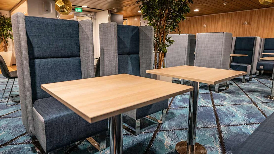 Passagierlounge an Bord von Eckerö Line