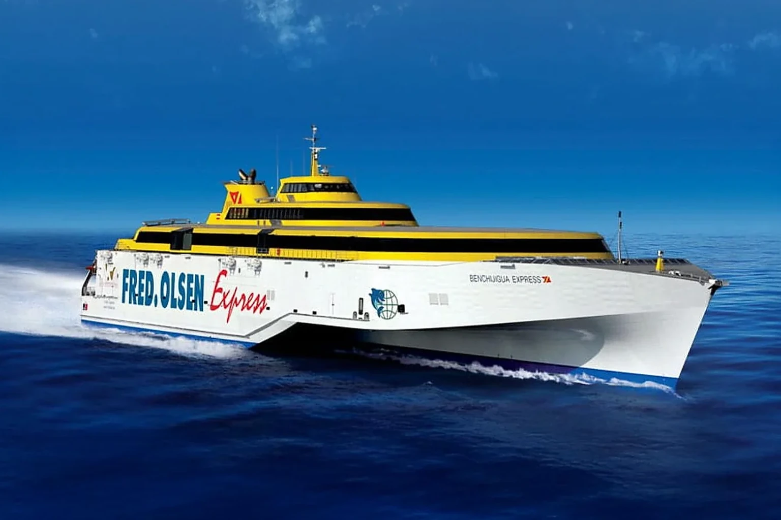 Fred. Olsen Express – Fähre und Reiseeindruck
