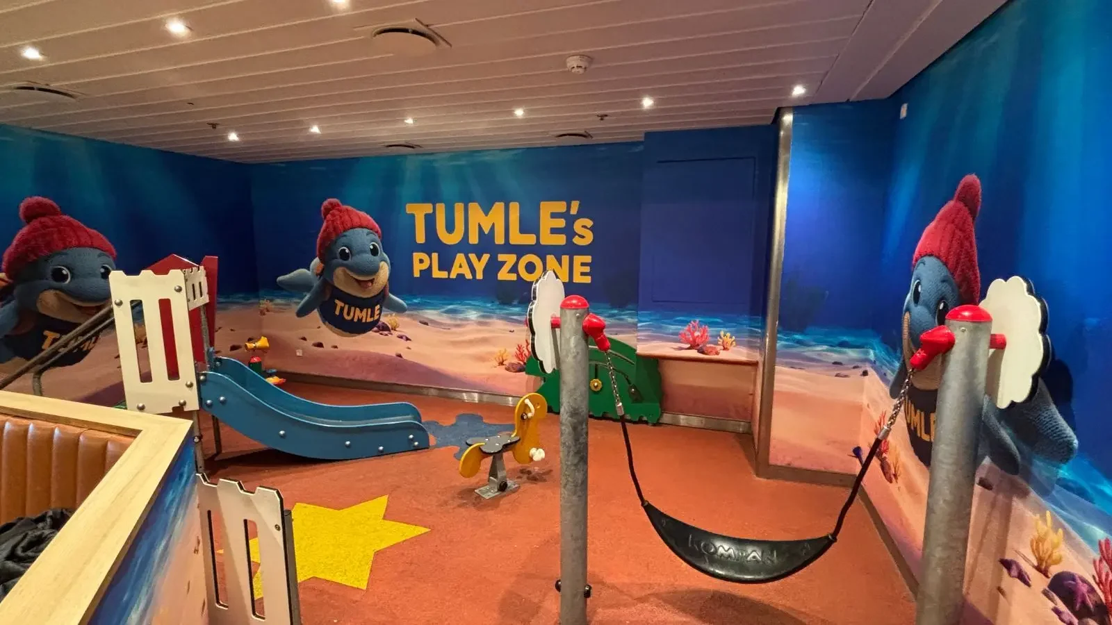 Kinderspielbereich an Bord einer Scandlines-Fähre