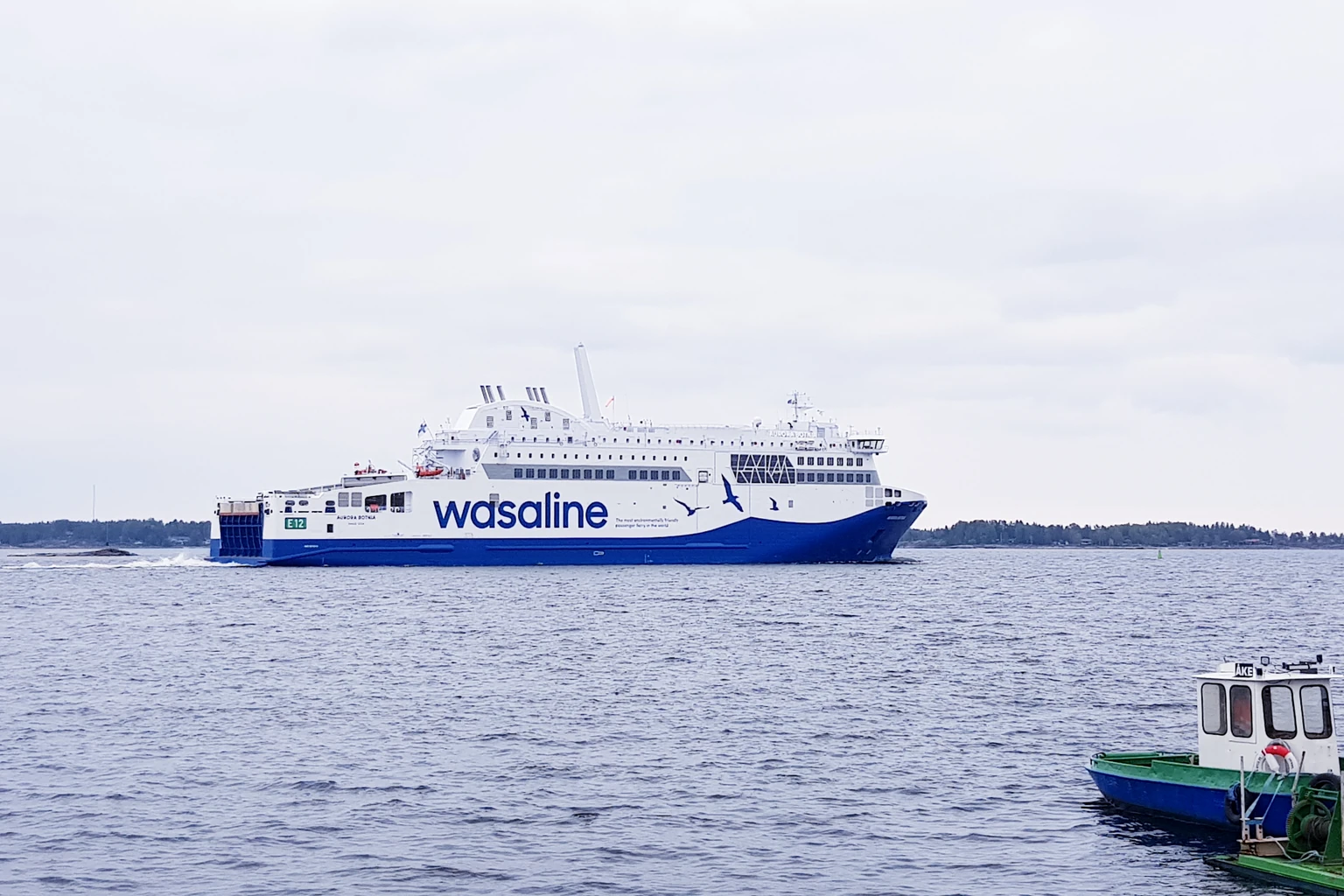 Fähre von Wasaline