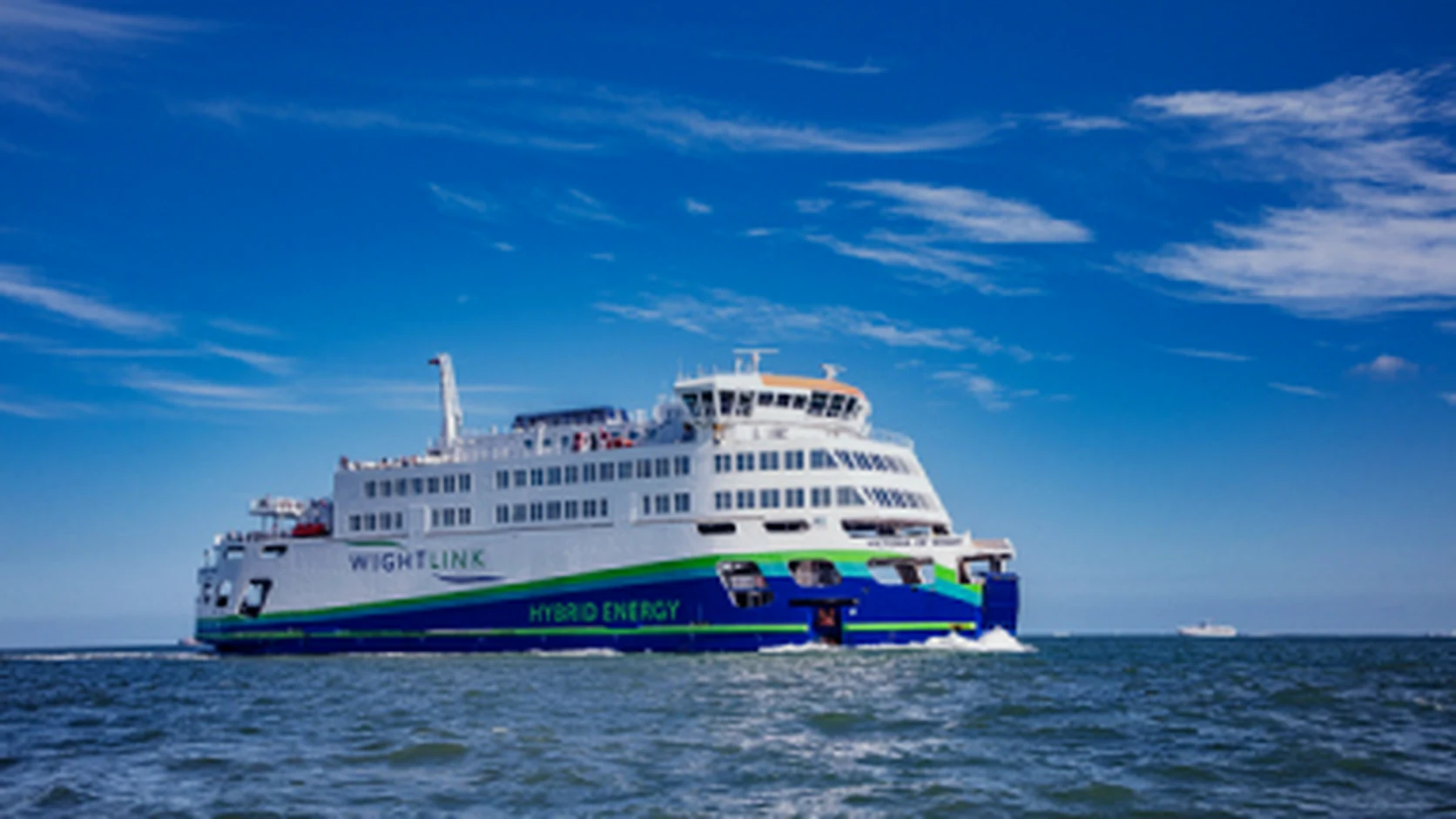 Victoria von Wight Fähre auf dem Solent