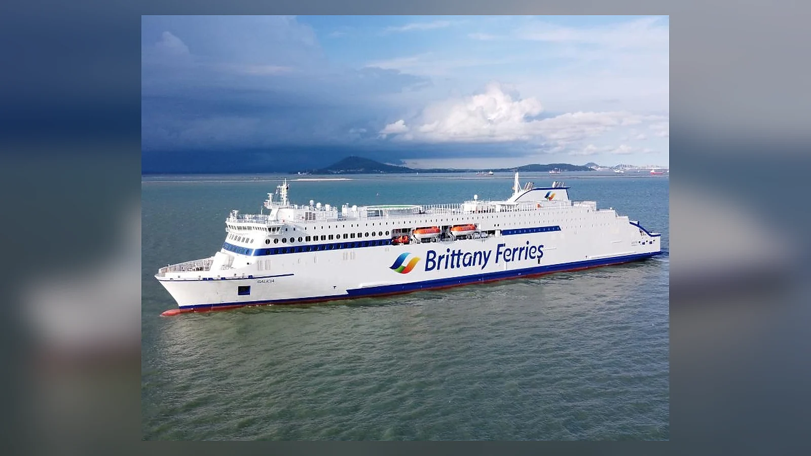 Passagierfähre von Brittany Ferries