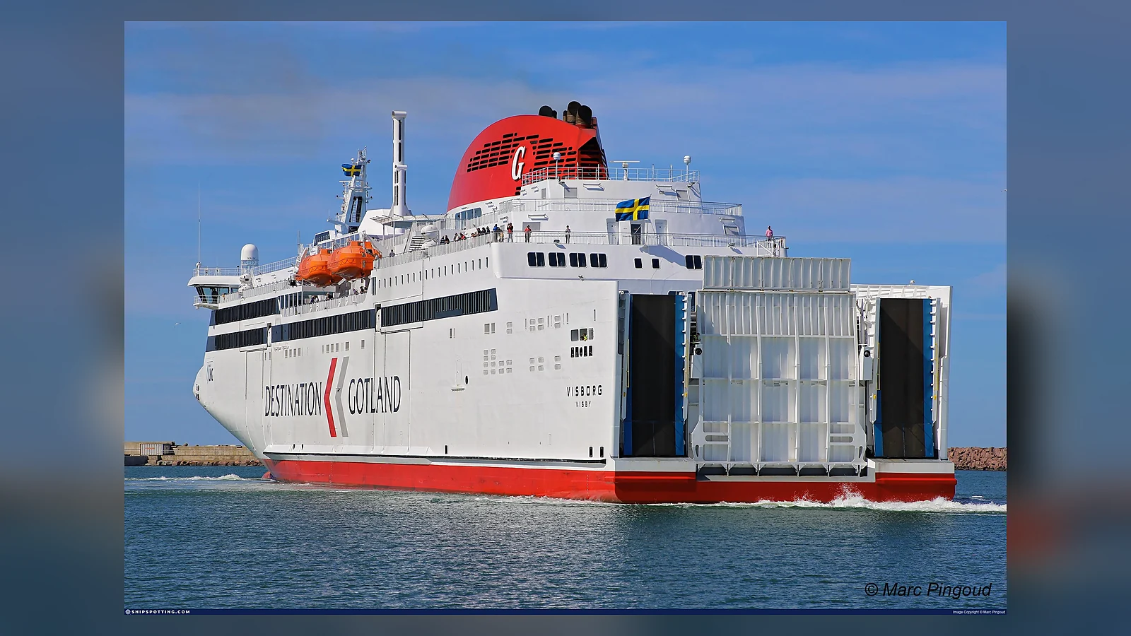 Passagierfähre von Destination Gotland