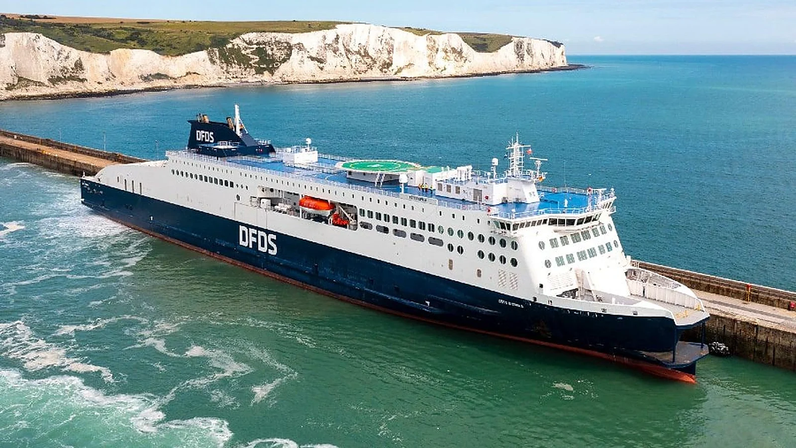 Passagierfähre von DFDS