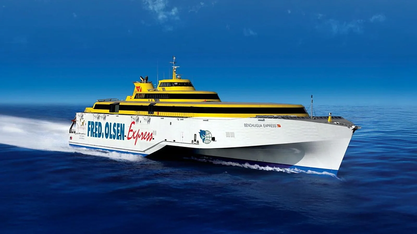 Passagierfähre von Fred. Olsen Express