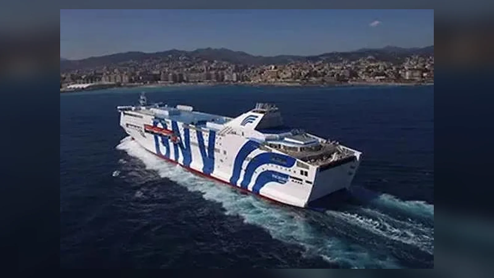 Passagierfähre von Grandi Navi Veloci (GNV)