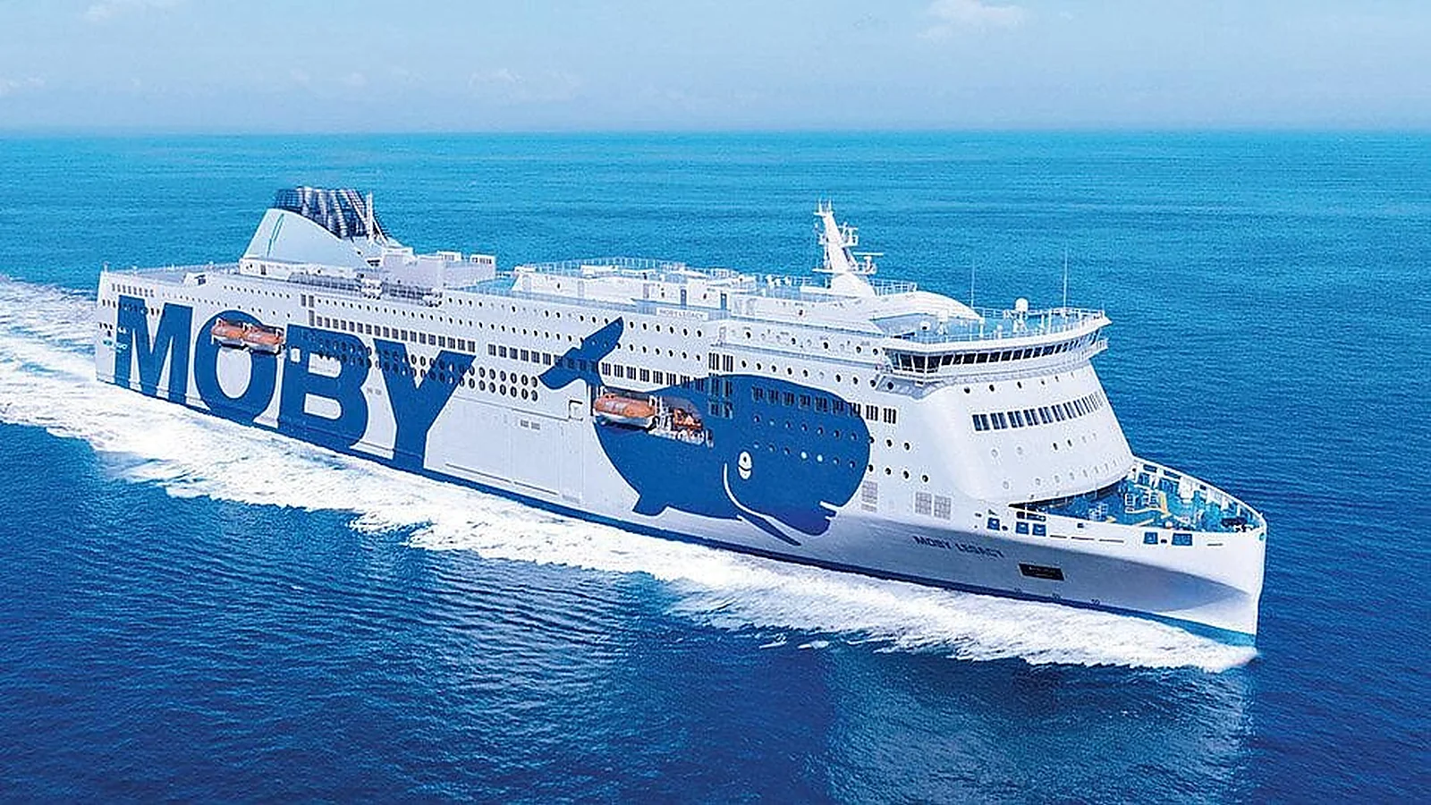 Passagierfähre von Moby Lines
