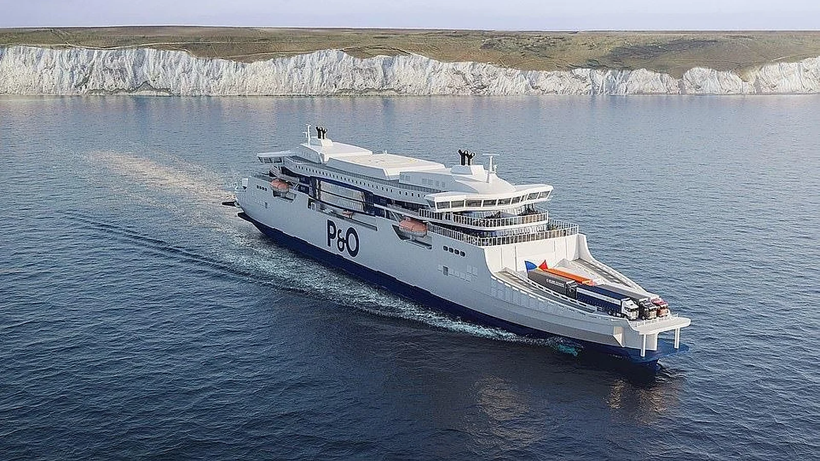 Passagierfähre von P&O Ferries