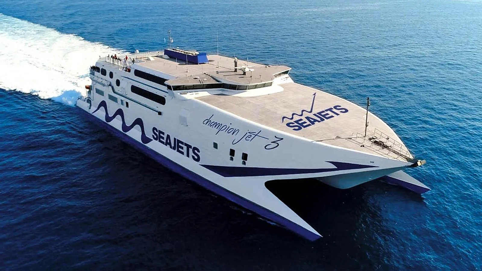 Passagierfähre von Seajets