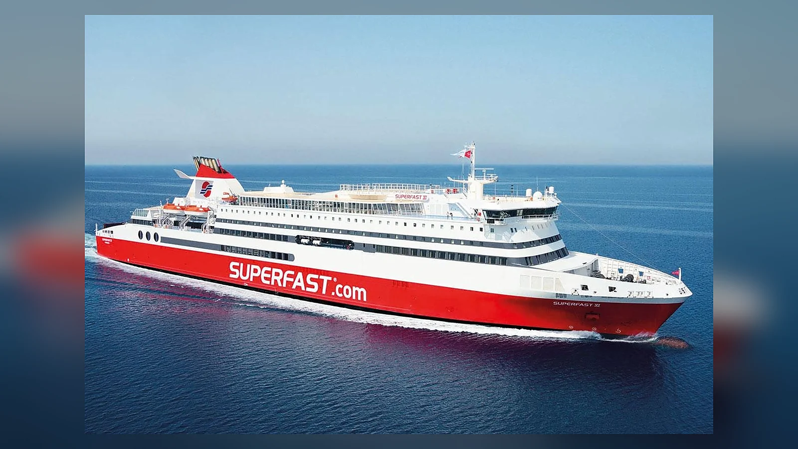 Passagierfähre von Superfast Ferries