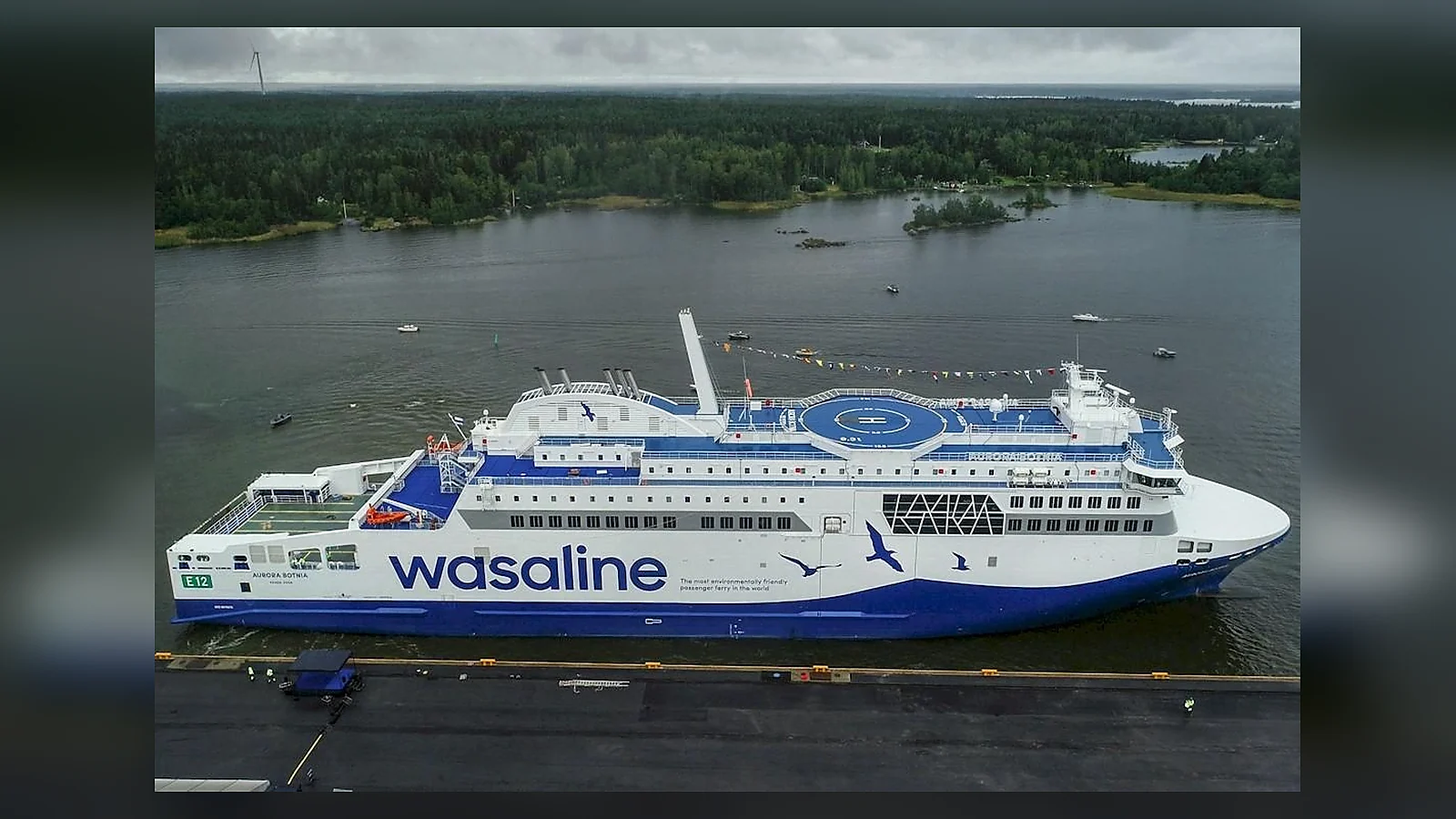 Passagierfähre von Wasaline